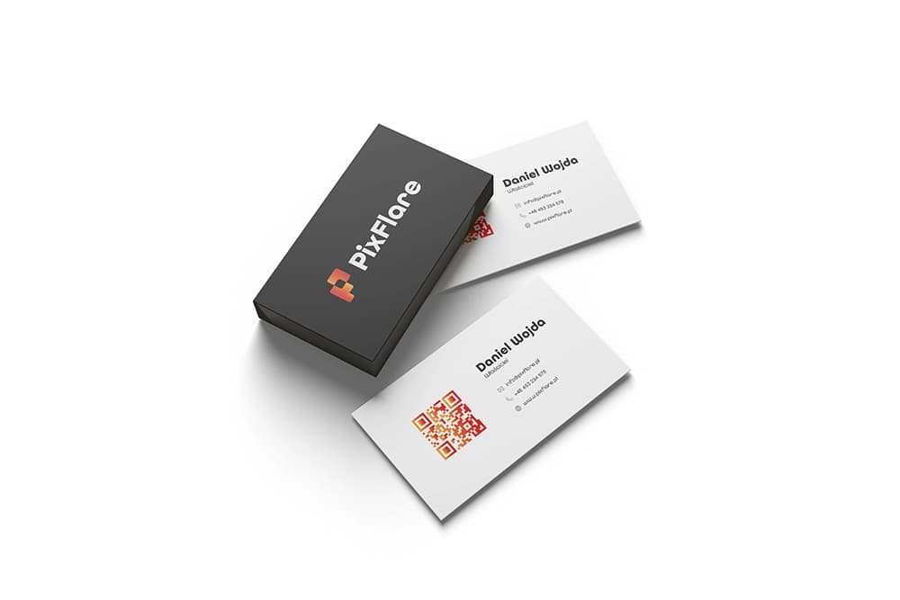 Wizytówka biznesowa - elegancki design corporate - zdjęcie 1 z 3